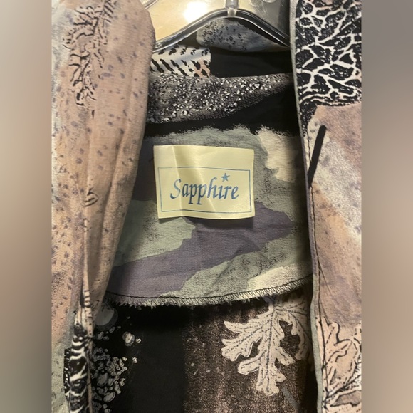 Vintage Sapphire Shirt & Skirt Set - Picture 13 of 13